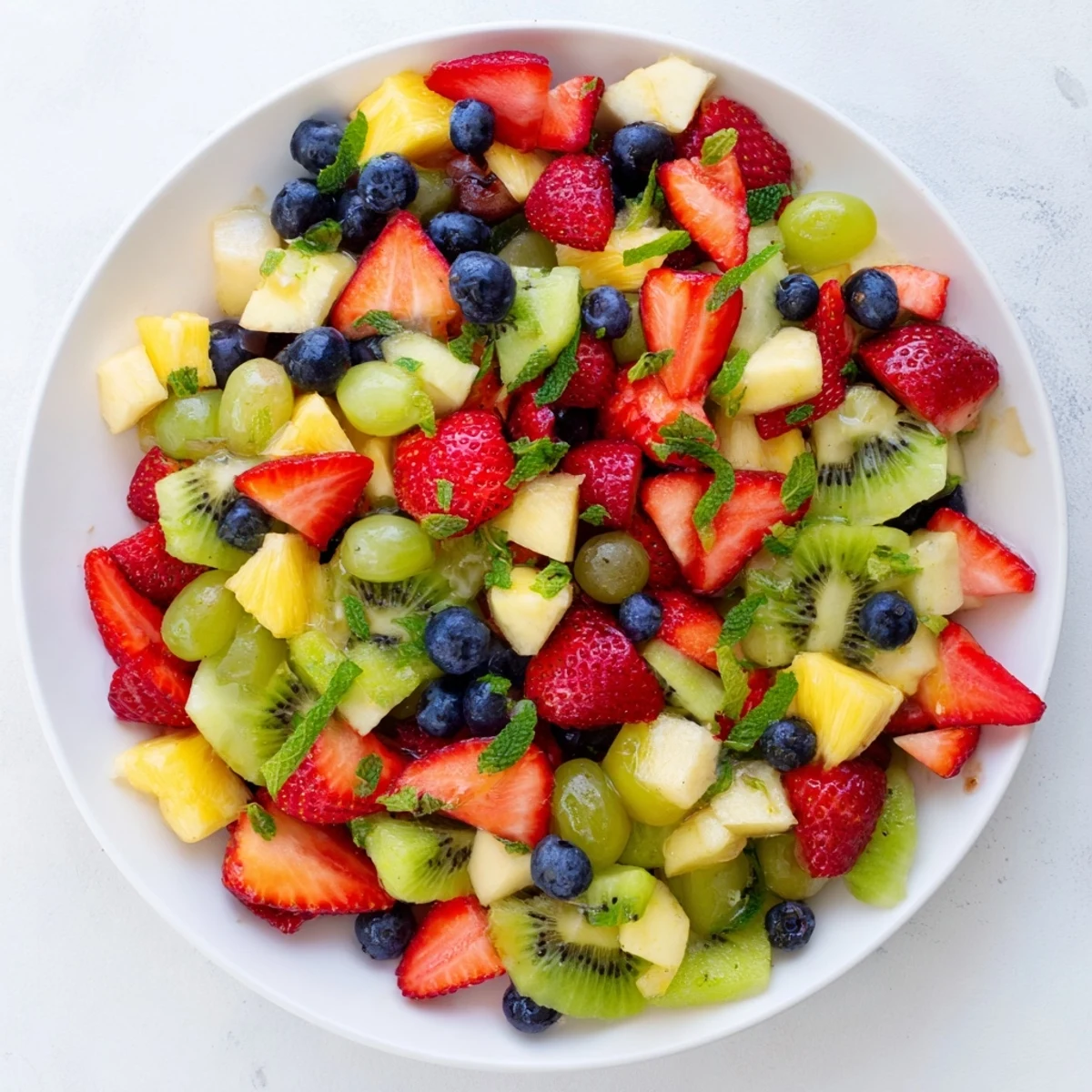 Refreshing Fruit Salad Honey-Lime