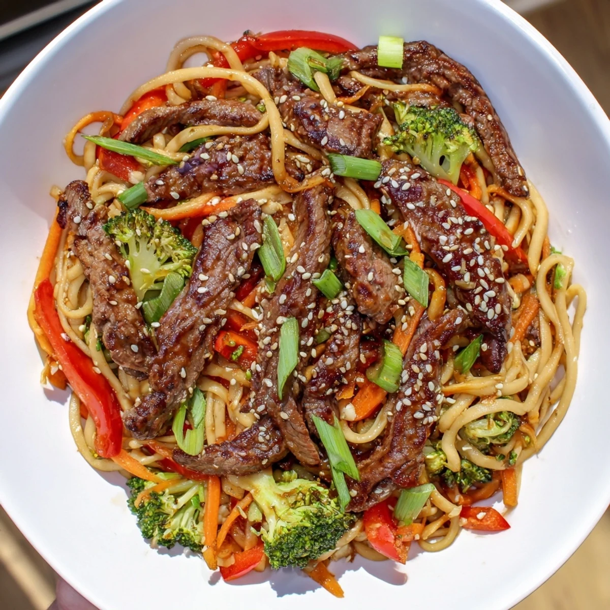 Easy Beef Stir-Fry Lo Mein