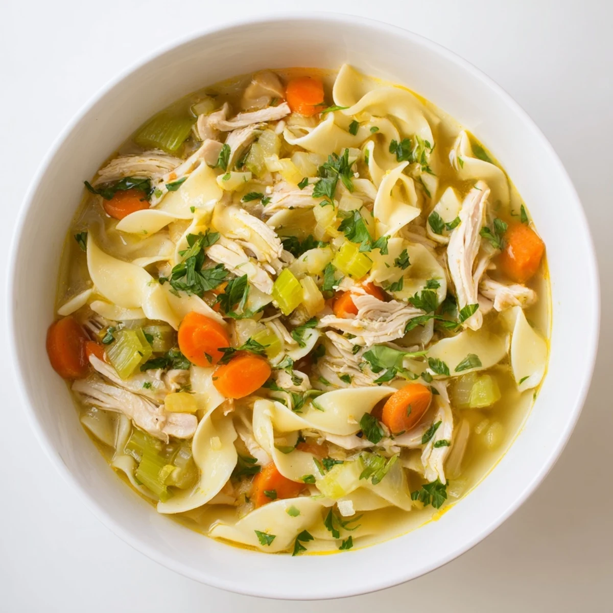 Cozy Chicken Noodle Soup
