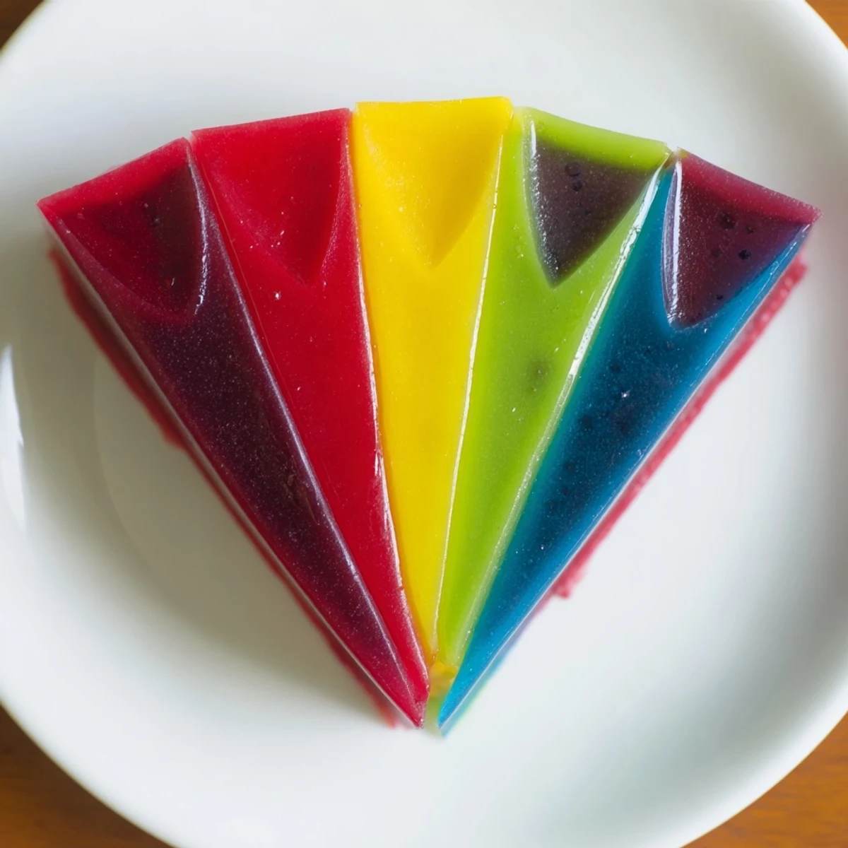 Kaleidoscope Vibrant Colorful Dessert