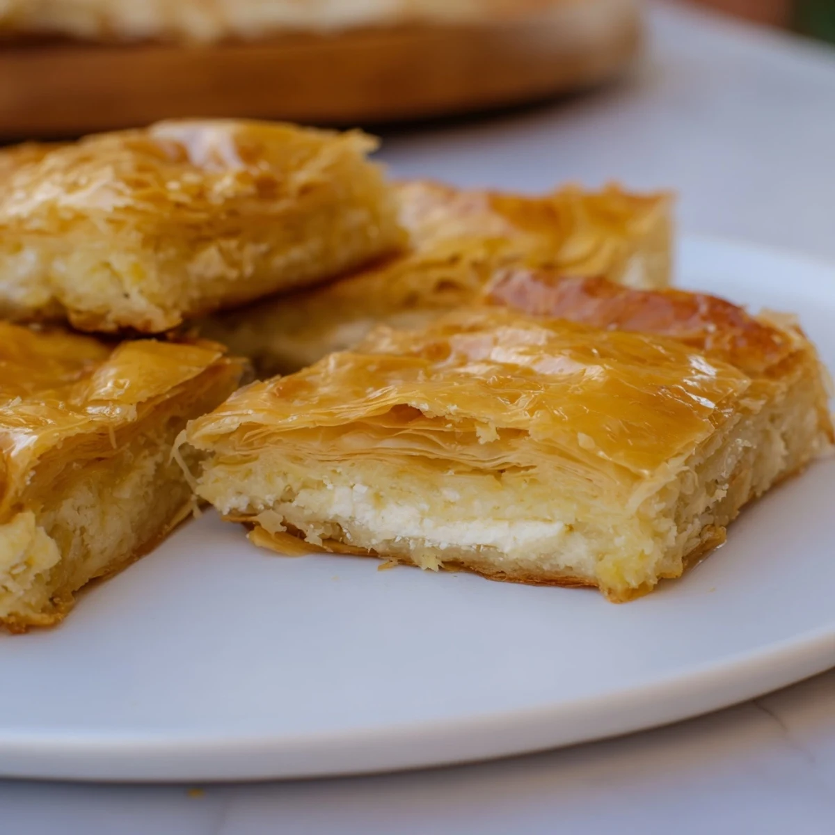 Serbian Layered Cheese Pie
