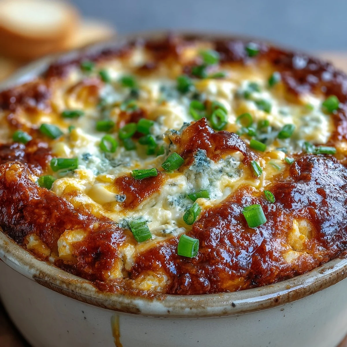 Cheesy Crack Corn Dip appetizer with sweet corn and spicy jalapeños, served with tortilla chips for a party snack.