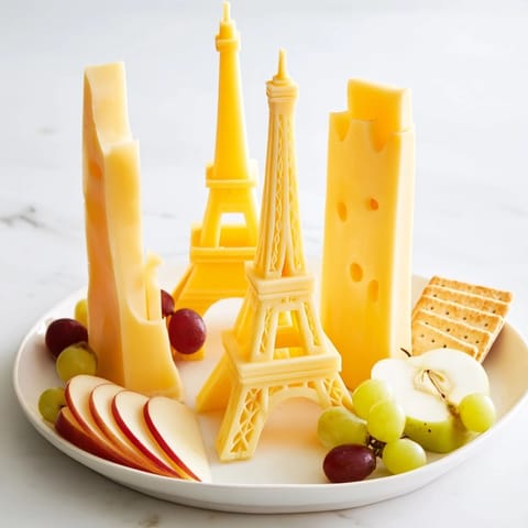 Skyline Silhouette Cheese Platter