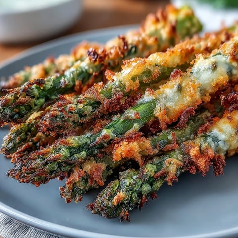 Crispy Parmesan Asparagus Chicken