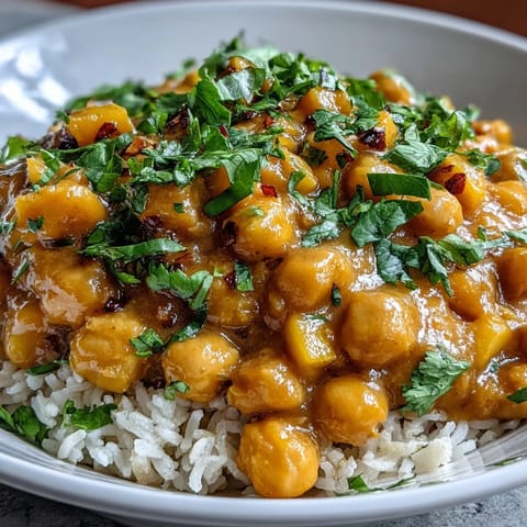 Vegan Mango Coconut Chickpea