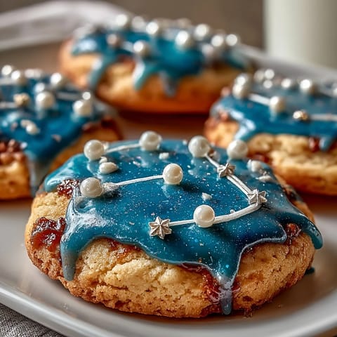 Pisces Constellation Sugar Cookies