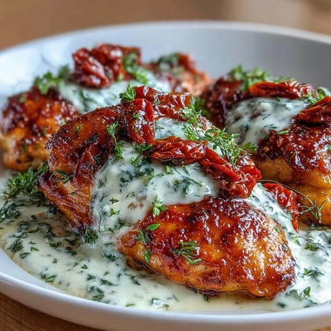 Creamy Tuscan Chicken Tomatoes