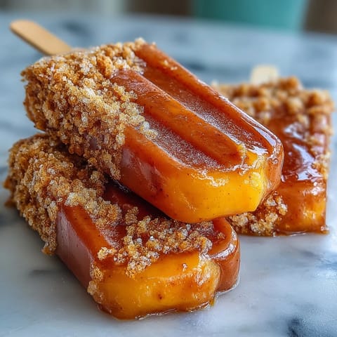 Vibrant Freicy Mango Chamoy Popsicles with Tajin, a spicy-sweet, icy treat, perfect for summer.