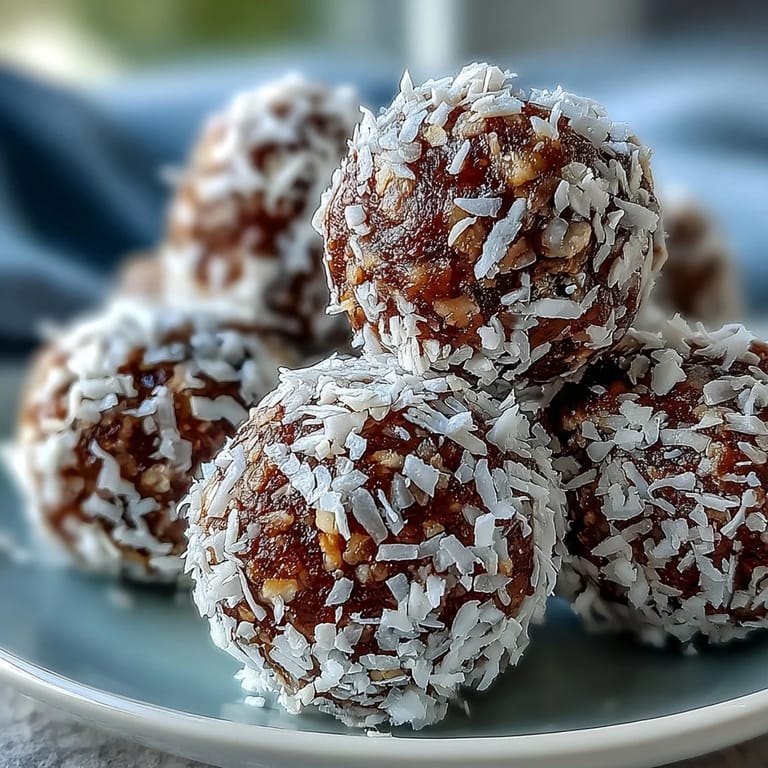 Close-up of bright green Vegan Coconut Lime Energy Balls showing zesty lime zest specks, nestled in a small bowl with lime slices.