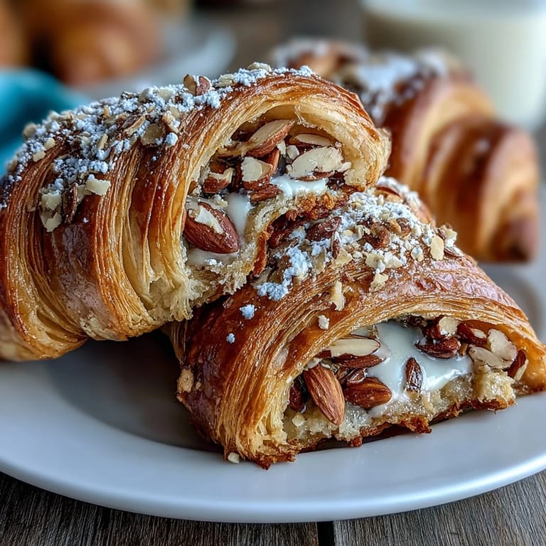 Flaky sourdough pastries filled with luscious almond frangipane, baked until golden and crowned with toasted almond slices.