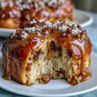 Golden hot cross buns with spiced currant filling and glistening orange glaze.