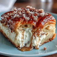 Easy Cinco de Mayo Sopapilla Cheesecake Bars with golden crescent dough and creamy cinnamon cheesecake filling.